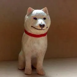 犬の花子(高さ10cm)
