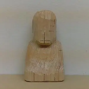 仏像の彫り方（荒彫り）