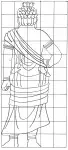 不動明王下絵（後面）
