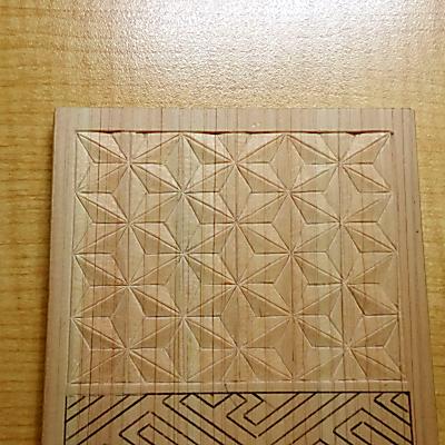 How to carve patterns part 3 ~Asanoha and Sayagata~ | 木彫のホリビト