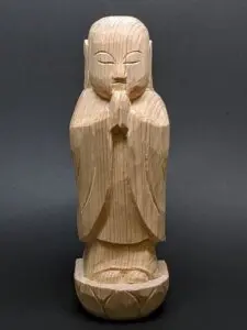 素人でも彫りやすい仏像-地藏菩薩立像