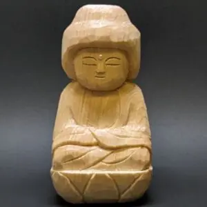 素人でも彫りやすい仏像-五刧思惟阿弥陀如来坐像